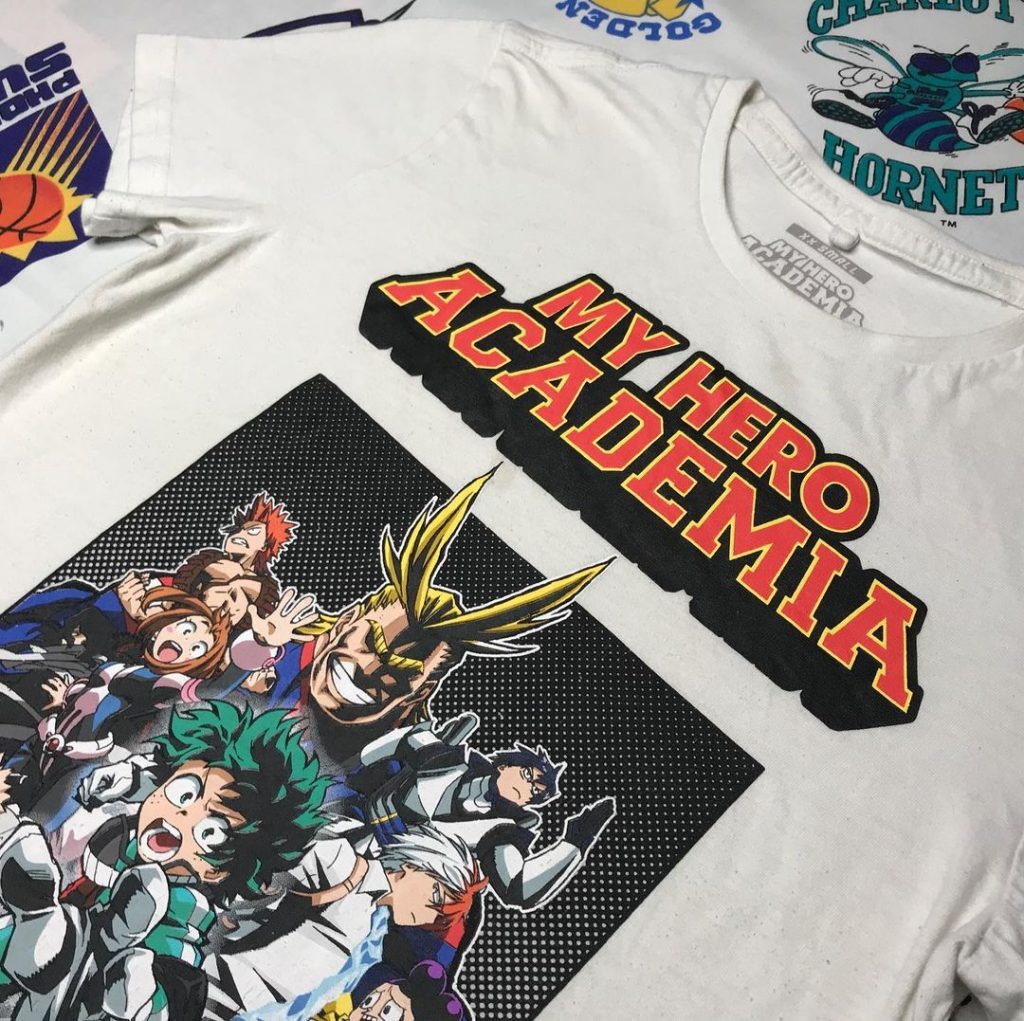 My hero academia clothing